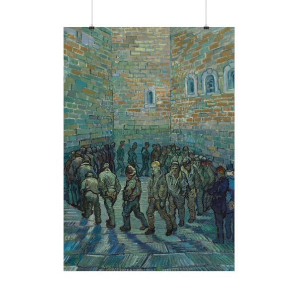 92410-176.jpg Vincent van Gogh's Prisoners Exercising Poster