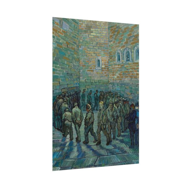 92410-177.jpg Vincent van Gogh's Prisoners Exercising Poster