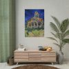 92410-183.jpg Vincent van Gogh's The Church at Auvers Poster