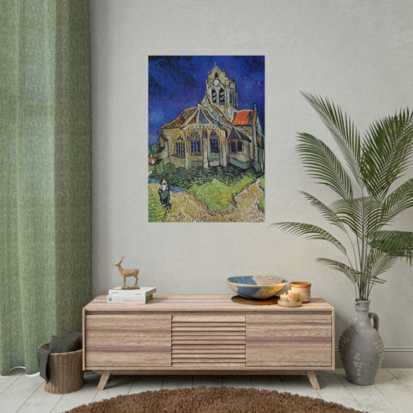 92410-183.jpg Vincent van Gogh's The Church at Auvers Poster