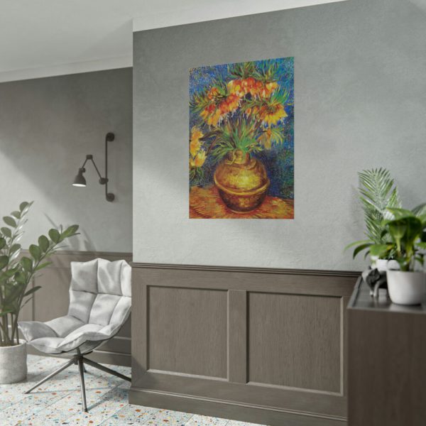 92410-194.jpg Vincent van Gogh's Imperial Fritillaries in a Copper Vase Poster
