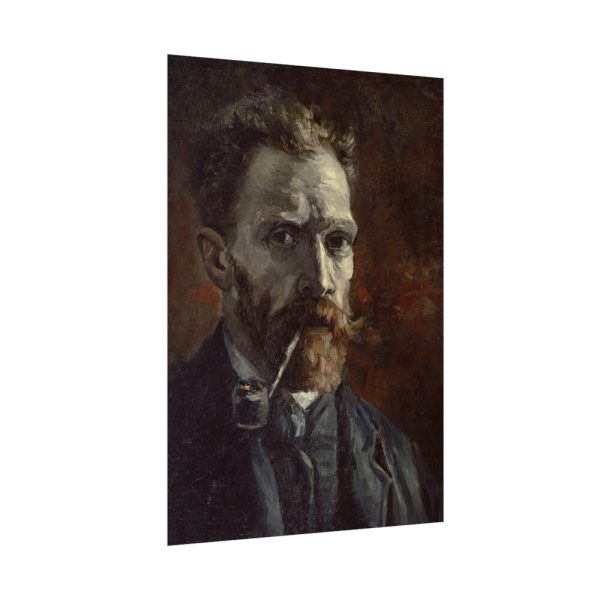 92410-212.jpg Vincent van Gogh's Self-Portrait with Pipe Poster
