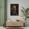 92410-213.jpg Vincent van Gogh's Self-Portrait with Pipe Poster