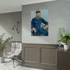 Vincent van Gogh's Portrait of the Postman Joseph Roulin Poster