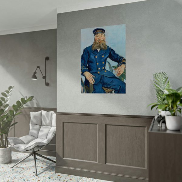 Vincent van Gogh's Portrait of the Postman Joseph Roulin Poster