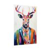 92410-237.jpg Funny Male Deer In Clothes Poster