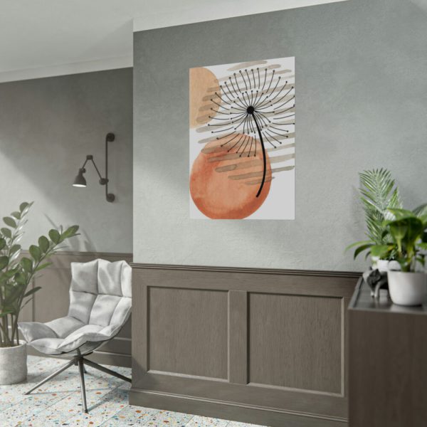 Dandelion Flower Weed Poster