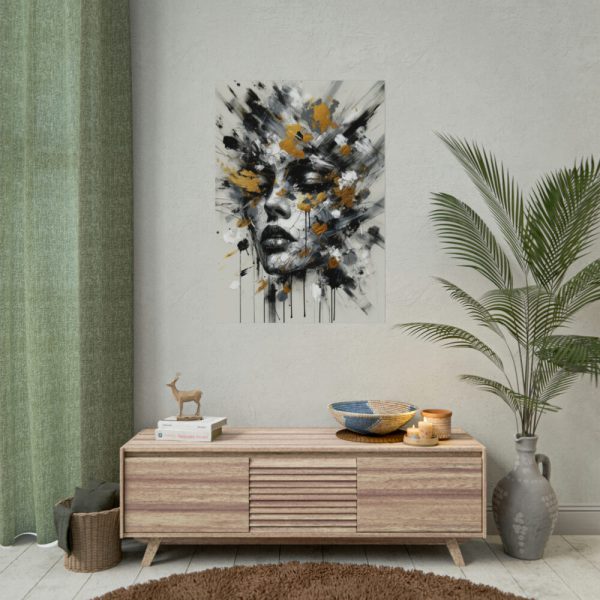 92410-263.jpg Harmonious Splashes in Black And White Poster