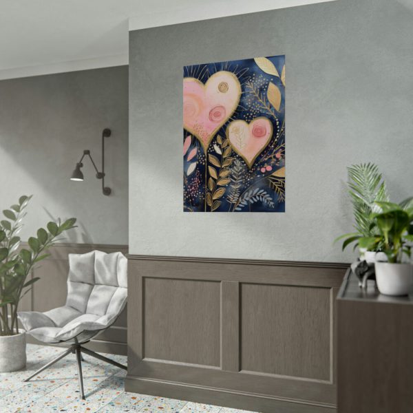Boho Valentine Art Poster