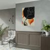 92410-44.jpg Boho Leaves Abstract Woman Poster
