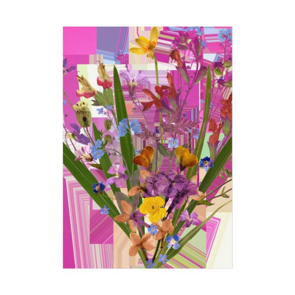 92410-85.jpg Colorful Wild Flowers Poster