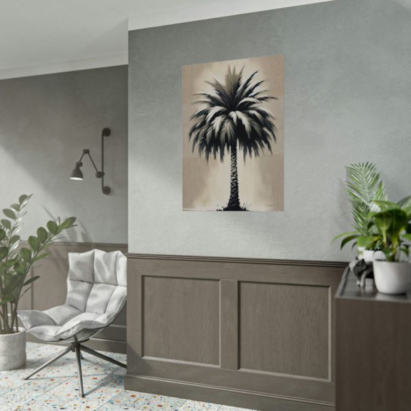 92410-94.jpg Palm Tree in Boho Style Poster