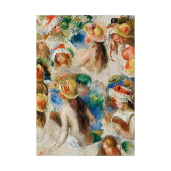 92411-110.jpg Study of Heads by Pierre-Auguste Renoir Poster