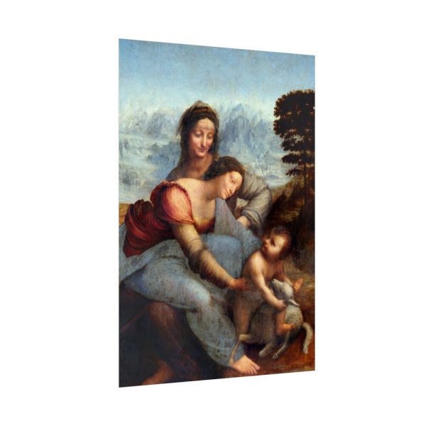 92411-147.jpg Leonardo da Vinci's The Virgin and Child with Saint Anne Poster