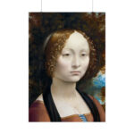Ginevra de' Benci by Leonardo da Vinci Poster - Image 7