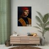 Leonardo da Vinci's The Portrait of a Musician Poster