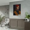 Leonardo da Vinci's The Portrait of a Musician Poster