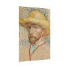 92411-167.jpg Vincent van Gogh's Self-Portrait with a Straw Hat Poster