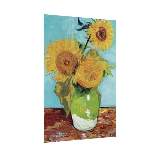 92411-172.jpg Vincent van Gogh's Vase with Three Sunflowers Poster