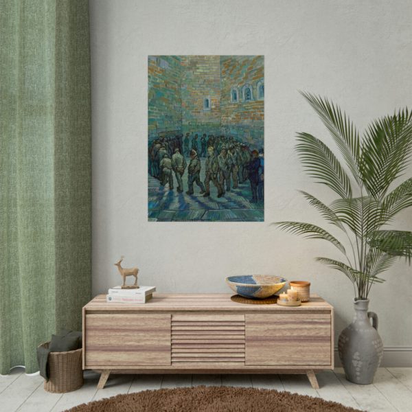92411-178.jpg Vincent van Gogh's Prisoners Exercising Poster