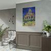 92411-184.jpg Vincent van Gogh's The Church at Auvers Poster