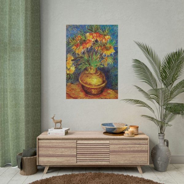 92411-193.jpg Vincent van Gogh's Imperial Fritillaries in a Copper Vase Poster