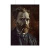 92411-211.jpg Vincent van Gogh's Self-Portrait with Pipe Poster