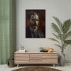 92411-213.jpg Vincent van Gogh's Self-Portrait with Pipe Poster