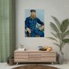 Vincent van Gogh's Portrait of the Postman Joseph Roulin Poster