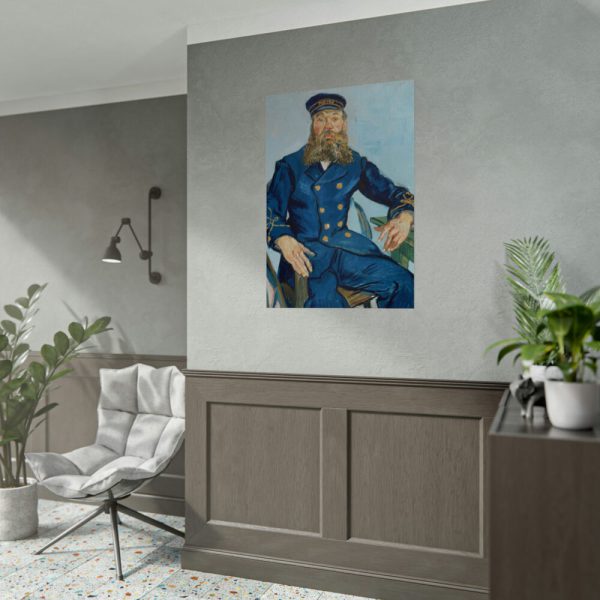 Vincent van Gogh's Portrait of the Postman Joseph Roulin Poster
