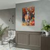 92411-244.jpg Fawn Deer Autumn Poster