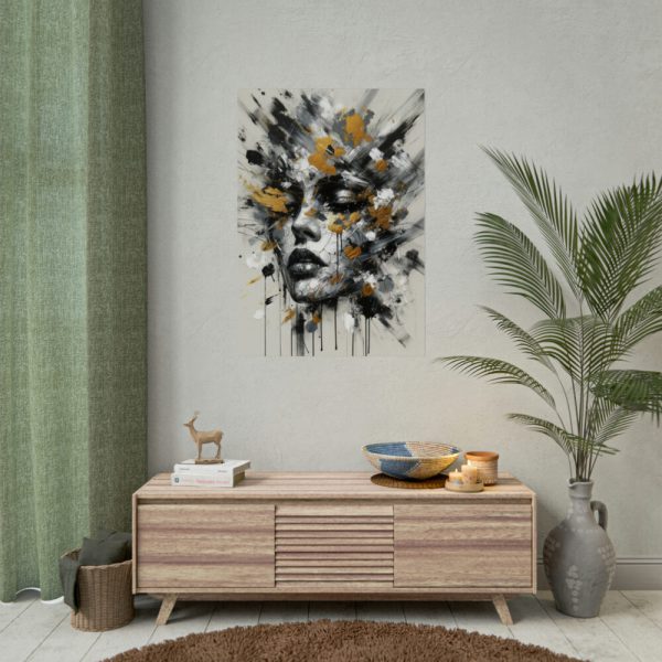 92411-263.jpg Harmonious Splashes in Black And White Poster