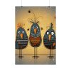 Three Cute Bird Characters II Poster