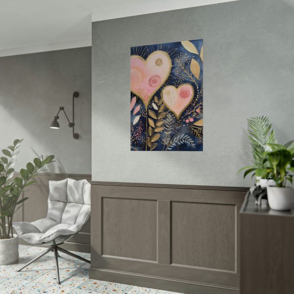 Boho Valentine Art Poster