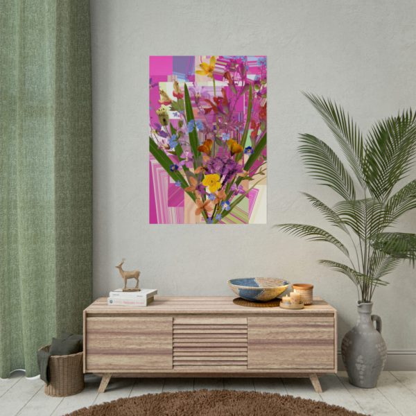 92411-88.jpg Colorful Wild Flowers Poster
