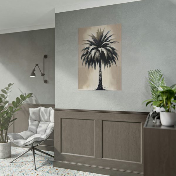 92411-94.jpg Palm Tree in Boho Style Poster