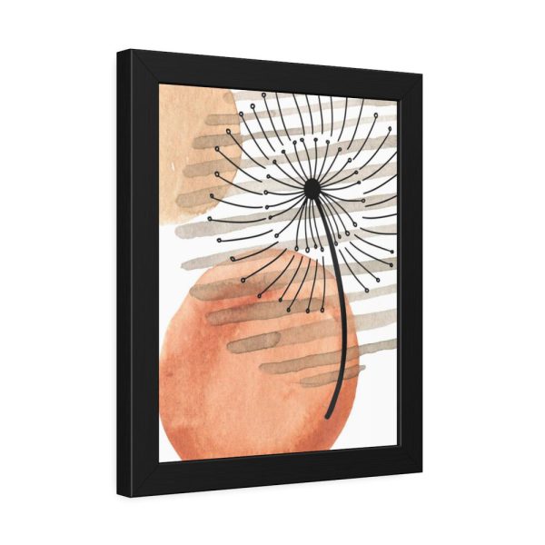 93816-1.jpg Dandelion Flower Weed Framed Poster