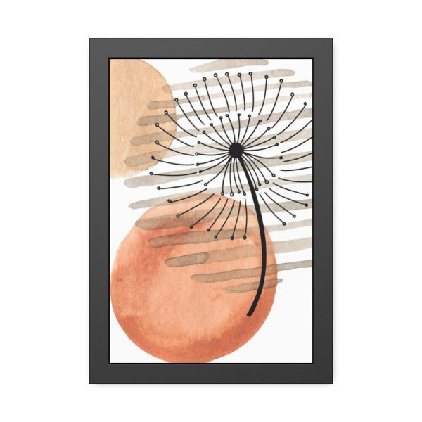 93818.jpg Dandelion Flower Weed Framed Poster