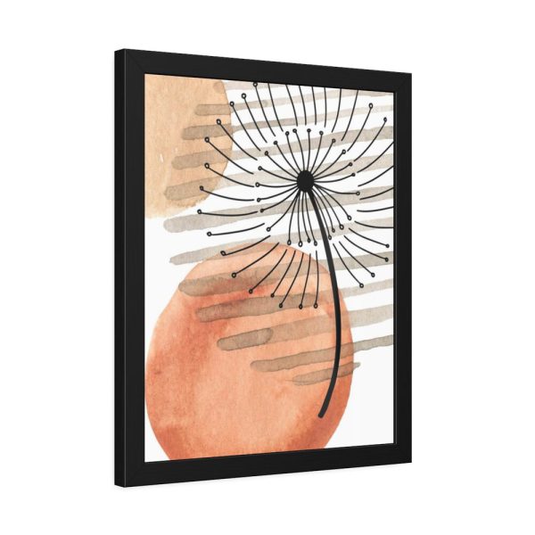 93821-1.jpg Dandelion Flower Weed Framed Poster