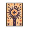 93830.jpg Retro Hippie Boho Sun Framed Poster