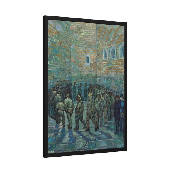 93830-121.jpg Vincent van Gogh's Prisoners Exercising Framed Poster