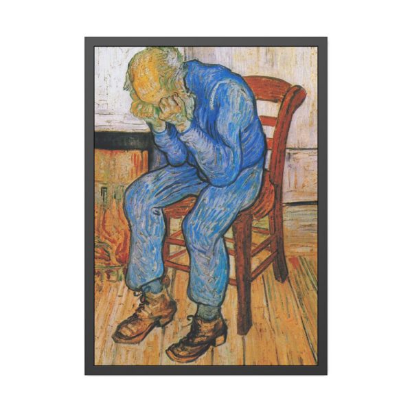93830-148.jpg Vincent van Gogh's At Eternity's Gate Framed Poster