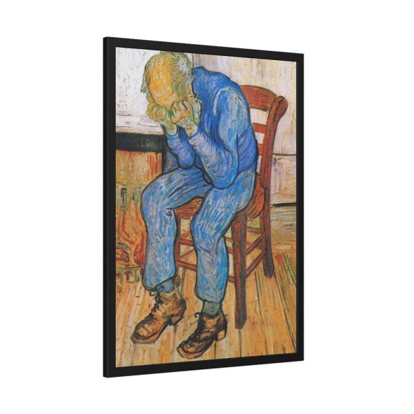 93830-149.jpg Vincent van Gogh's At Eternity's Gate Framed Poster