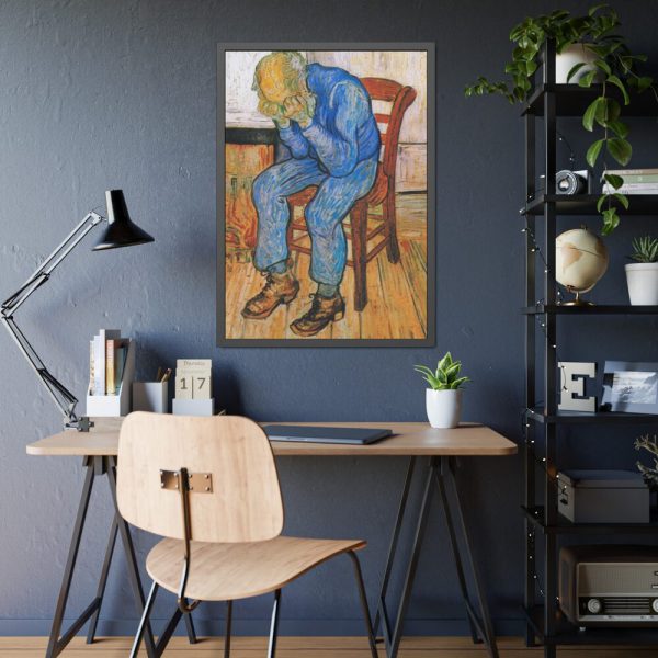93830-150.jpg Vincent van Gogh's At Eternity's Gate Framed Poster