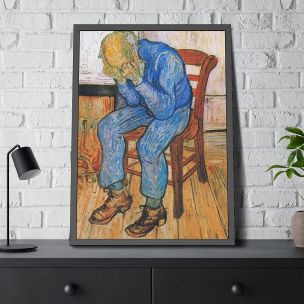 93830-151.jpg Vincent van Gogh's At Eternity's Gate Framed Poster