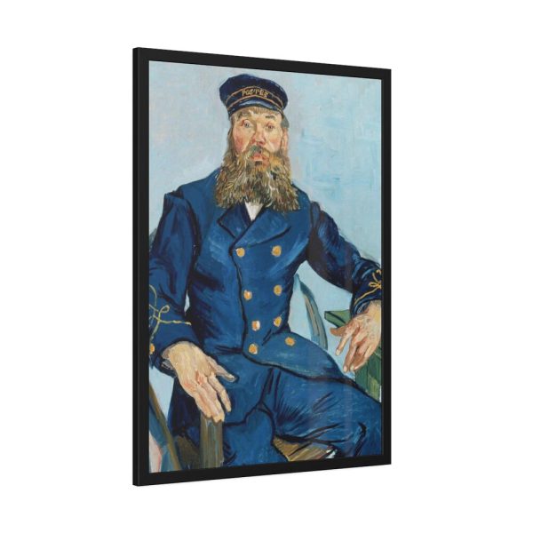 Vincent van Gogh's Portrait of the Postman Joseph Roulin Framed Poster
