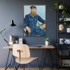 Vincent van Gogh's Portrait of the Postman Joseph Roulin Framed Poster