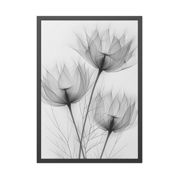 93830-172.jpg Delicate Flowers Art Framed Poster