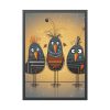 93830-24.jpg Three Cute Bird Characters II Framed Poster
