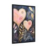 Boho Valentine Art Framed Poster
